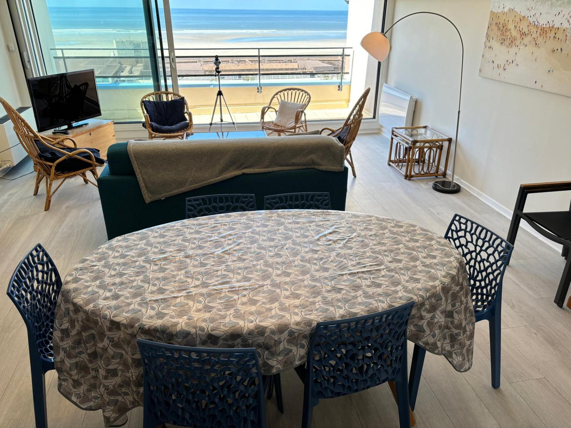 Appt Traversant Vu Mer Et Dunes Avec Garage Le Touquet エクステリア 写真